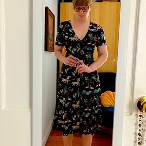 Reformation Locklin animal print dress 💜💜💜